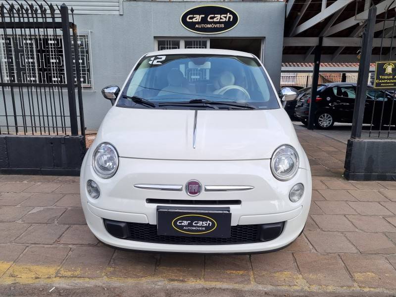 FIAT - 500 - 2012/2012 - Branca - R$ 42.900,00