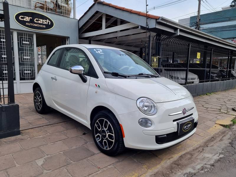 FIAT - 500 - 2012/2012 - Branca - R$ 42.900,00